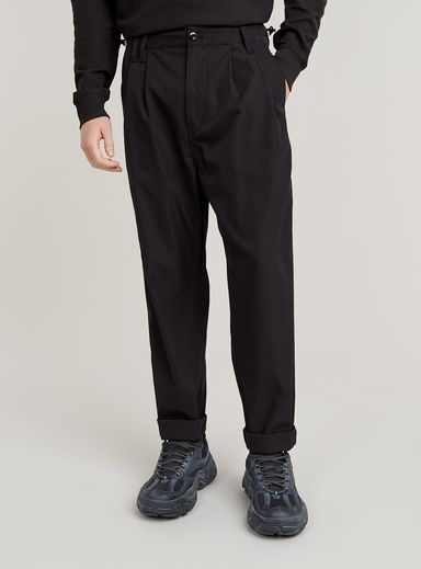 Pleated Tech Chino Relaxed